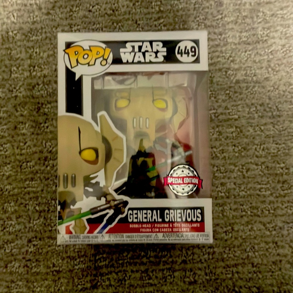 Funky Pop Star Wars General Grievous NIB